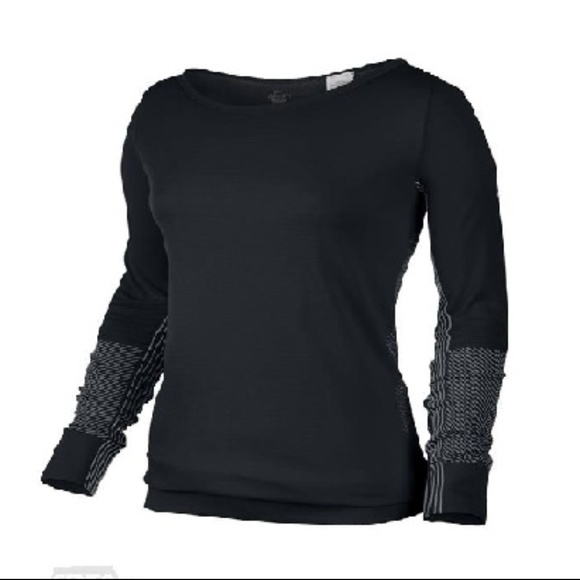 Nike Tops - NIKE EPIC DRI-FIT KNIT LONG-SLEEVE CREW 2184